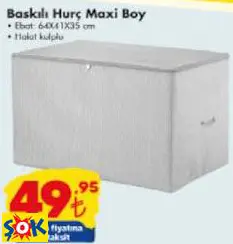 BASKILI HURÇ MAXİ BOY BASKILI HURÇ MAXİ BOY